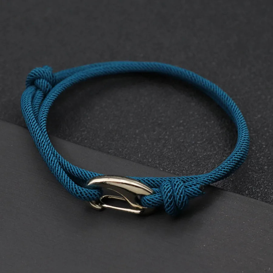 New Simple Style Double Layered Marine String Bracelet