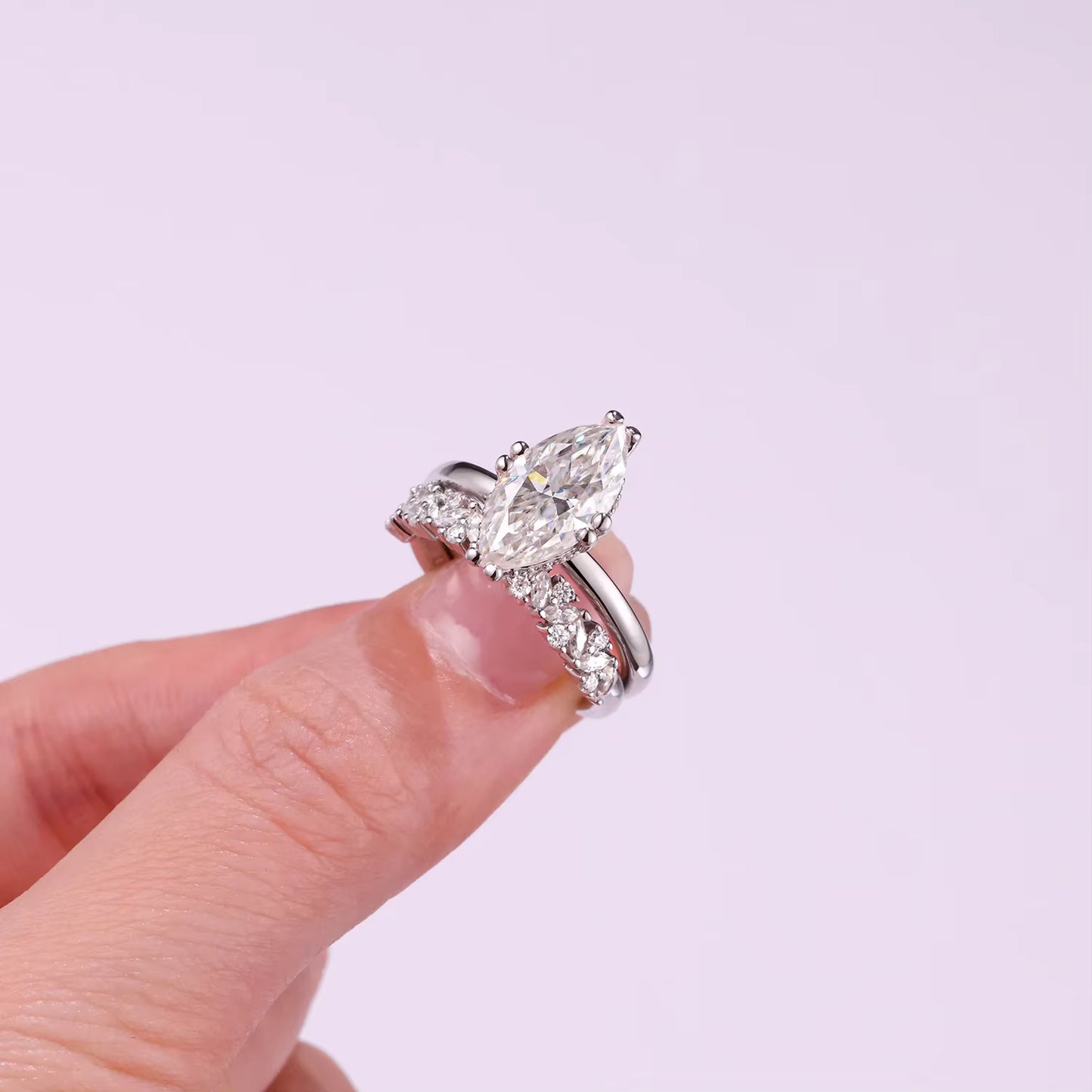 AURORA Marquise Sparkle Ring