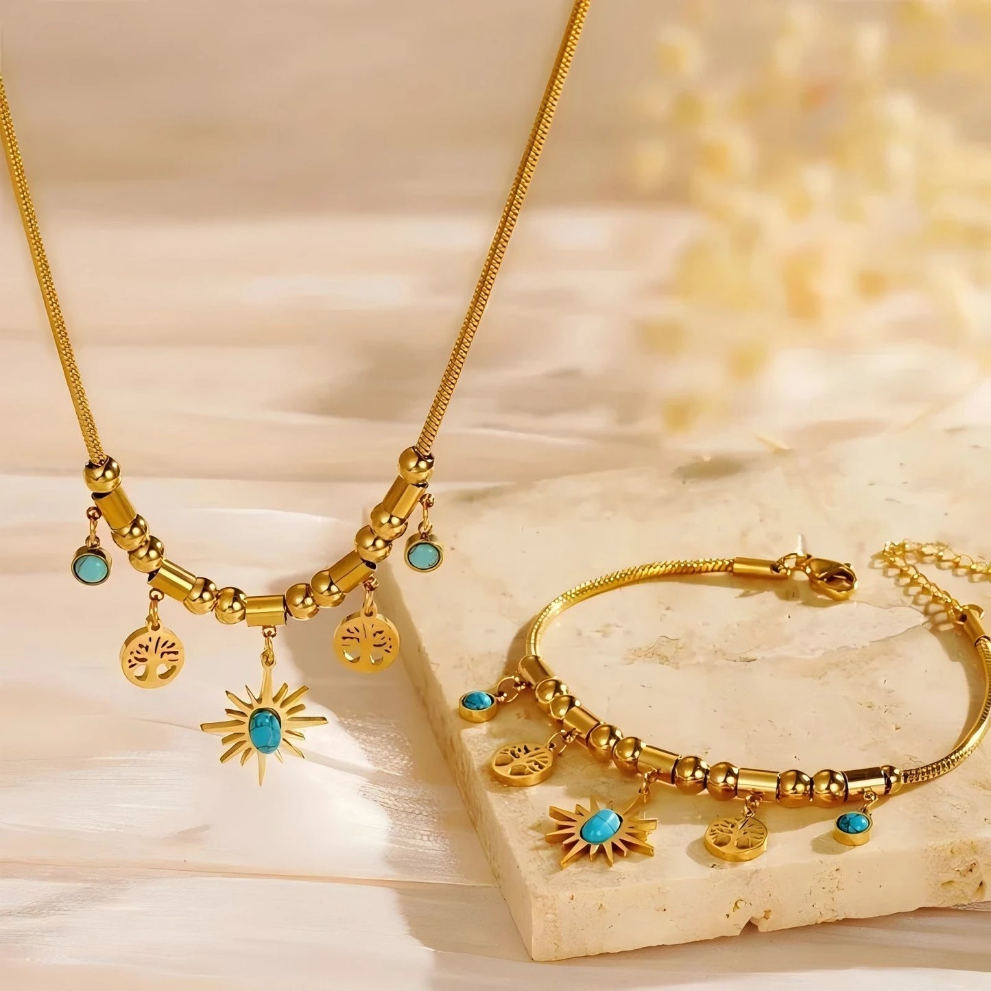 Miraluna Colorful Artificial Crystal Flower