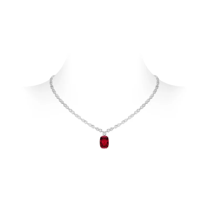 Ruby Gleam Light Luxury Pendant