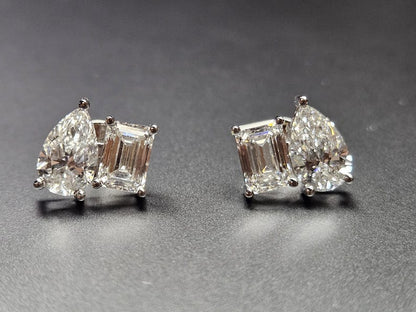 Heavenly Shine Moissanite Earrings