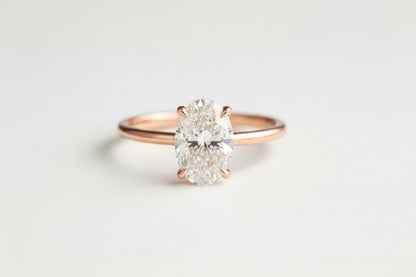 Ovalis™ Moissanite Solitaire Ring