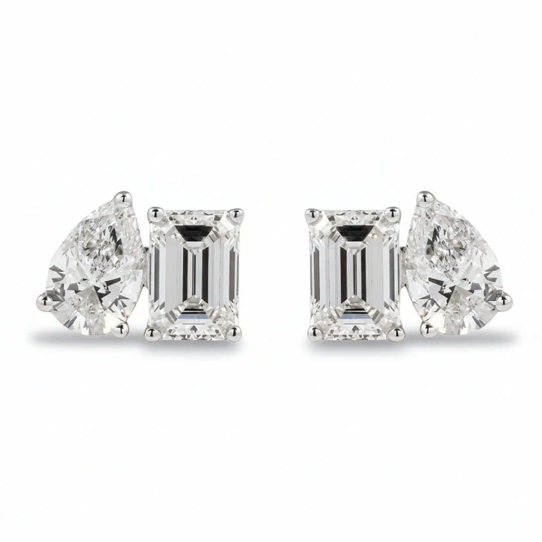 Heavenly Shine Moissanite Earrings