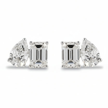 Heavenly Shine Moissanite Earrings