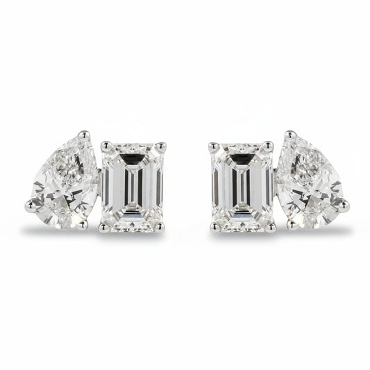 Heavenly Shine Moissanite Earrings