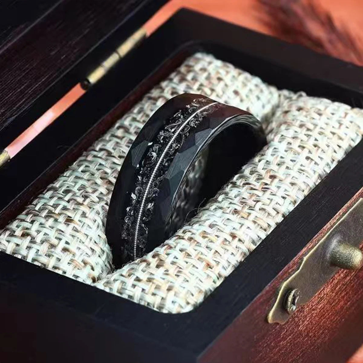 ShadowBond – Couple's Tungsten Band