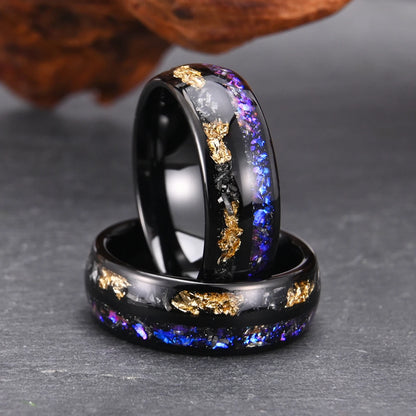 BoldVow™ - Black Tungsten Carbide Ring