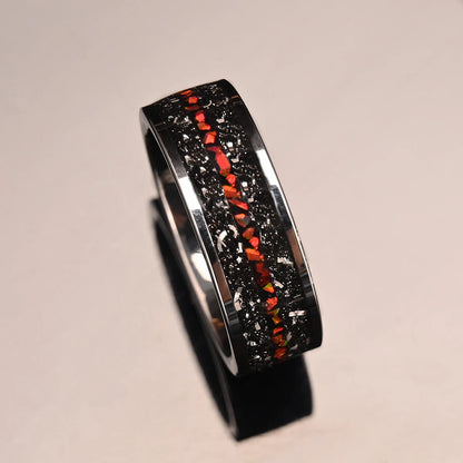 Tungsten Elegance Ring