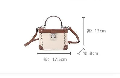 Carit & Koty Stylish and Elegant bag with Crocodile Pattern Embossing and Metal