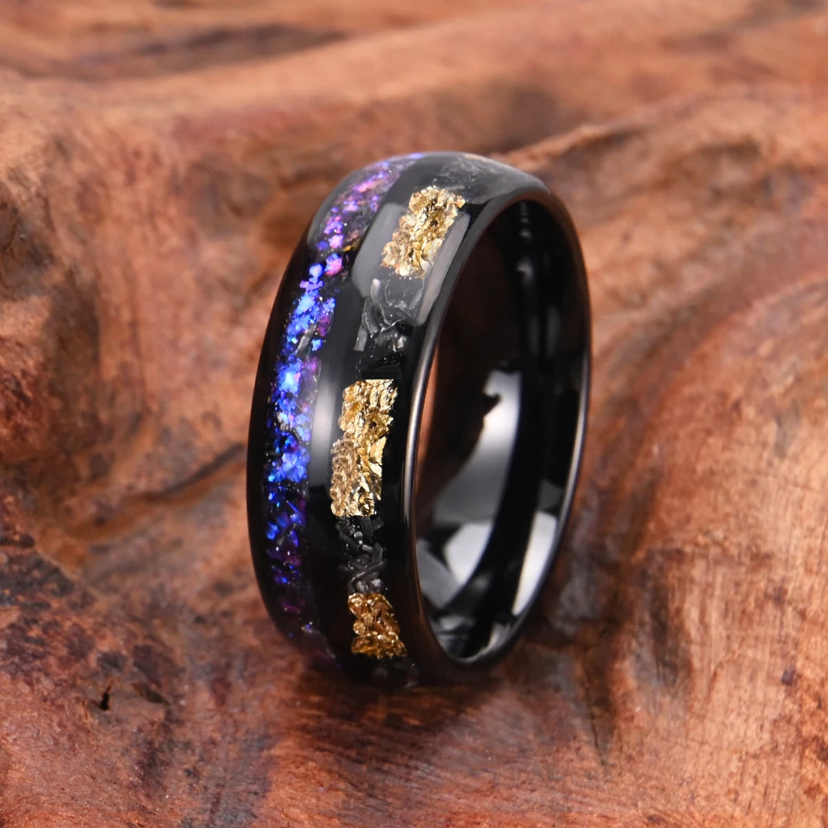 BoldVow™ - Black Tungsten Carbide Ring