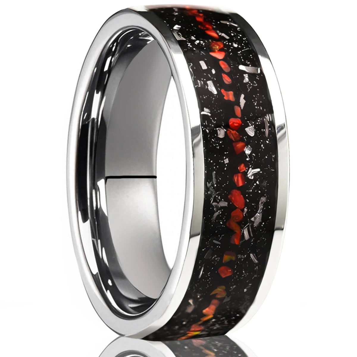 Tungsten Elegance Ring