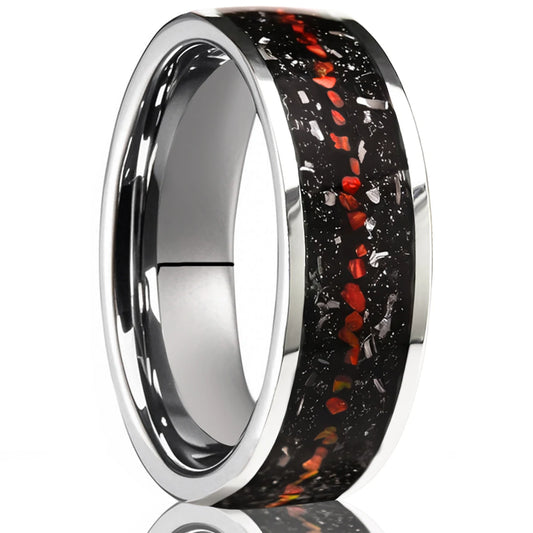 Tungsten Elegance Ring