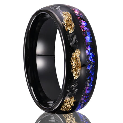 BoldVow™ - Black Tungsten Carbide Ring