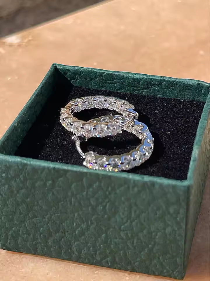 Brilliance Hoops – Wedding & Party Sparkle