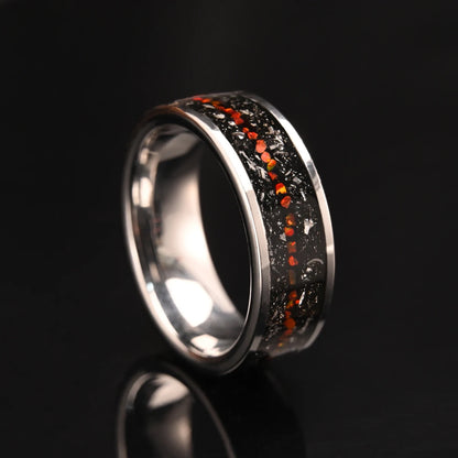 Tungsten Elegance Ring