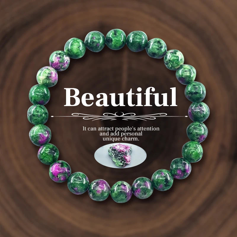 Natural Stone Crystal Beads Bracelet