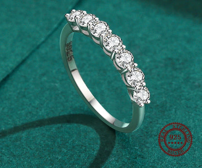 Zeylara100% 925 Sterling Silver Stackable