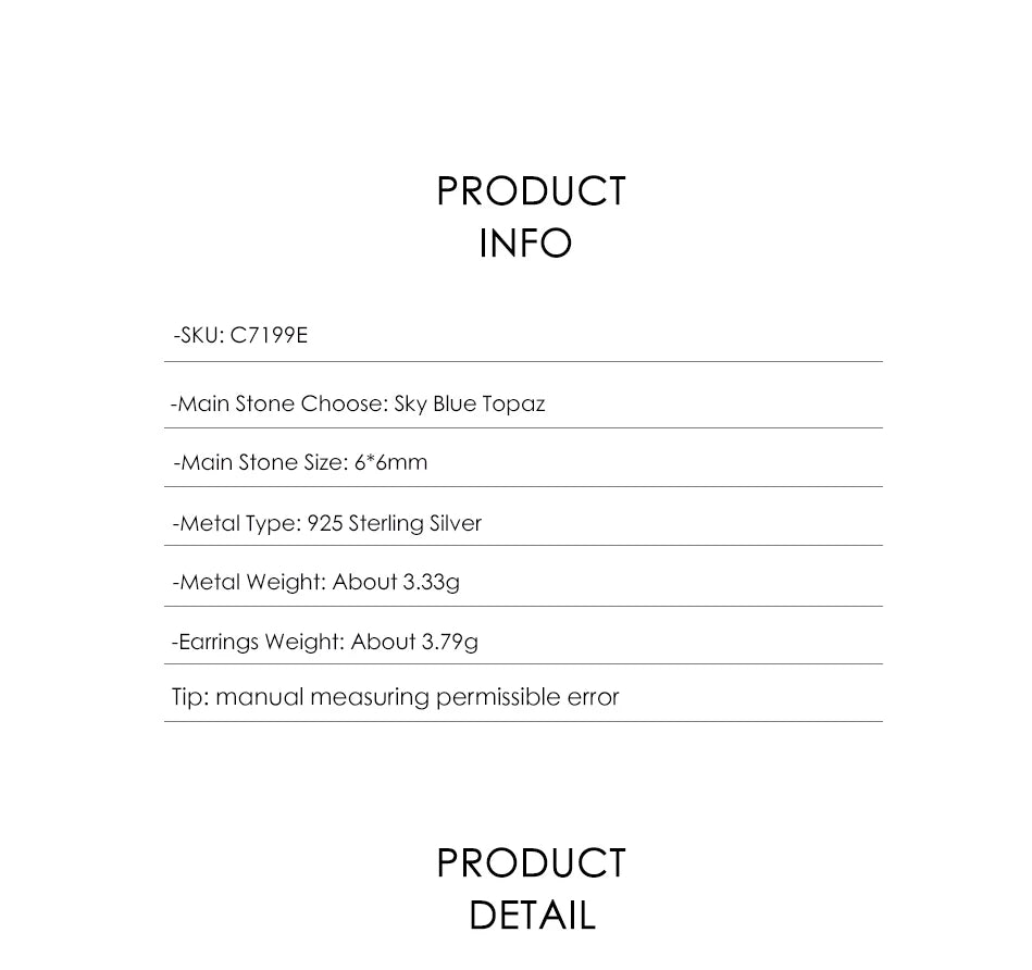 GEM'S BALLET 925 Sterling Silver Sun Earrings