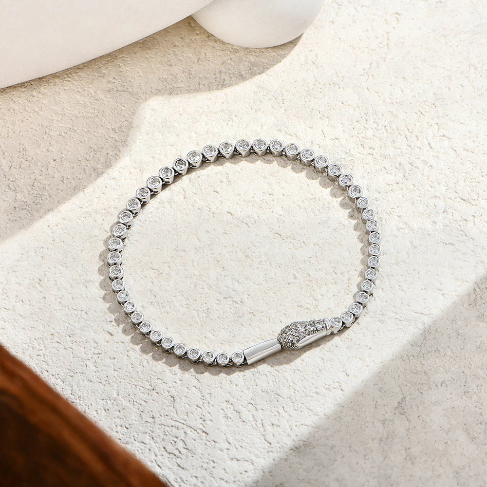 Auravelle Serpenté Tennis Bracelet