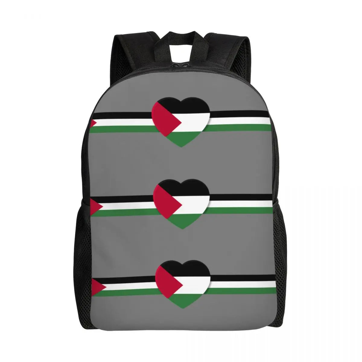 Custom Palestinians Keffiyeh Pattern Backpacks for Women Men Water Resistant