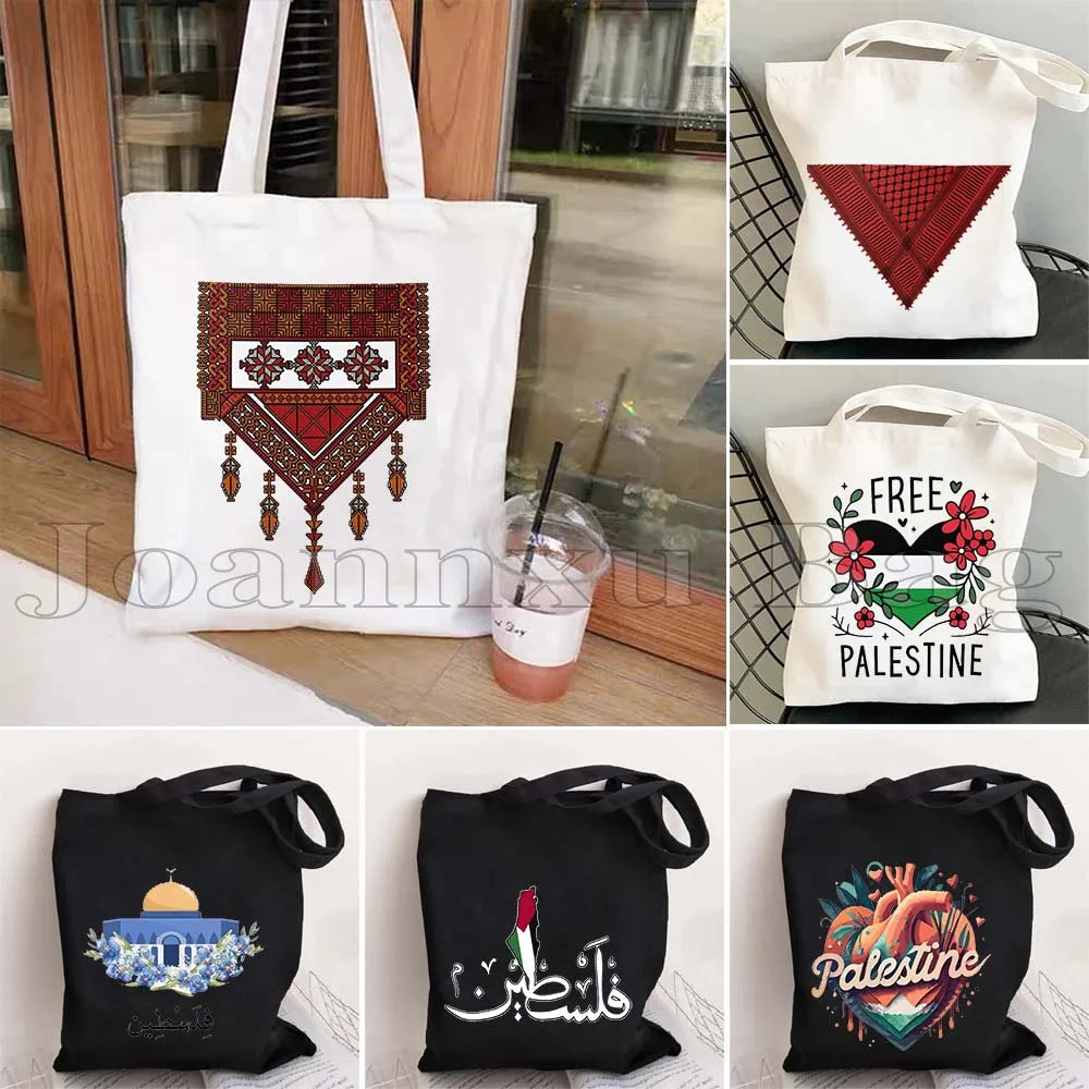 Heart Peace Floral Arabic Calligraphy Arab Keffiyeh