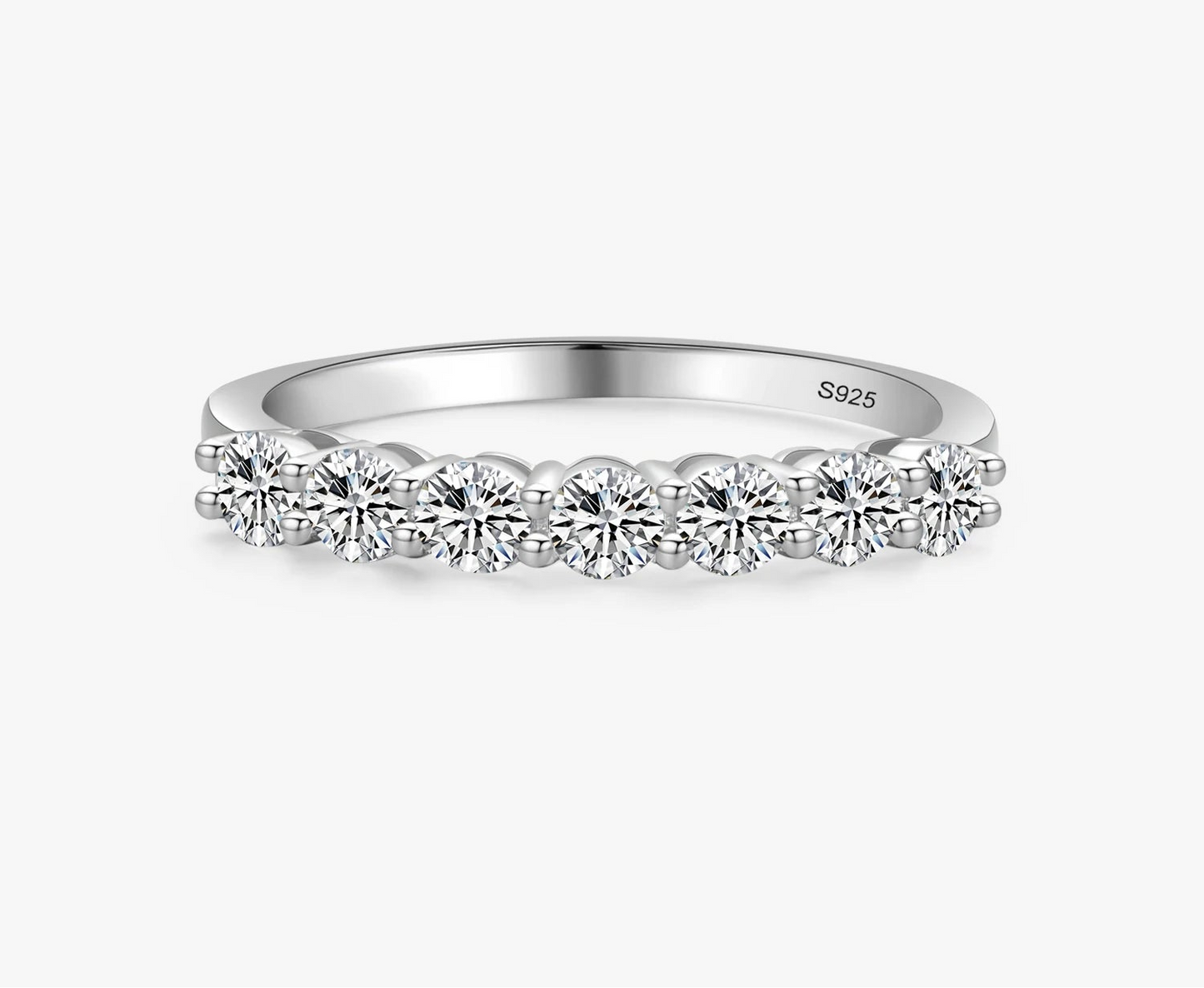 Zeylara100% 925 Sterling Silver Stackable