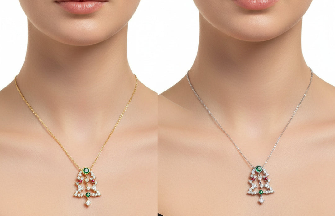 Winter Bell Sparkle Pendant