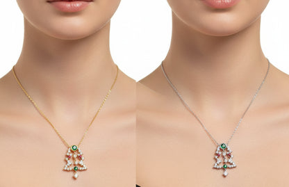 Winter Bell Sparkle Pendant