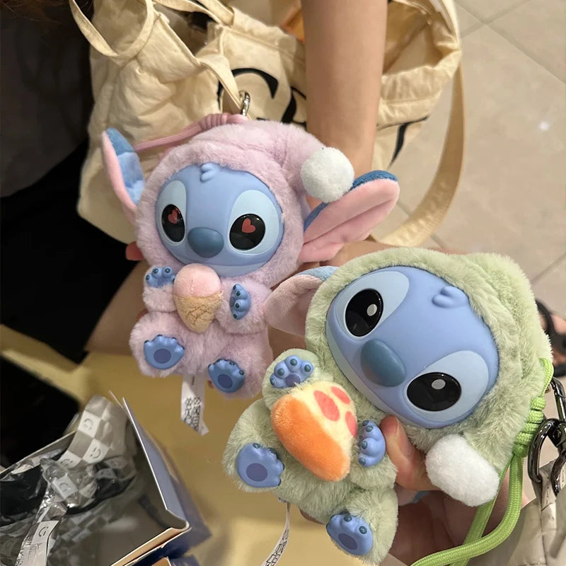 New Miniso Disney Stitch Eat, Sleep Series Vinyl Blind Box Pendant Cute Doll Mystery Box Toy Plush Doll