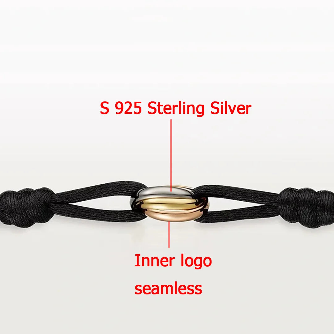 Luxury Cross Bangle – 925 Silver