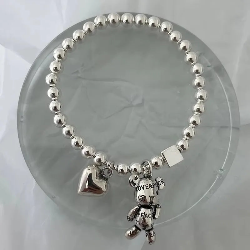 Bracelets for Women String of Beads Accessories925 Sterling Silver