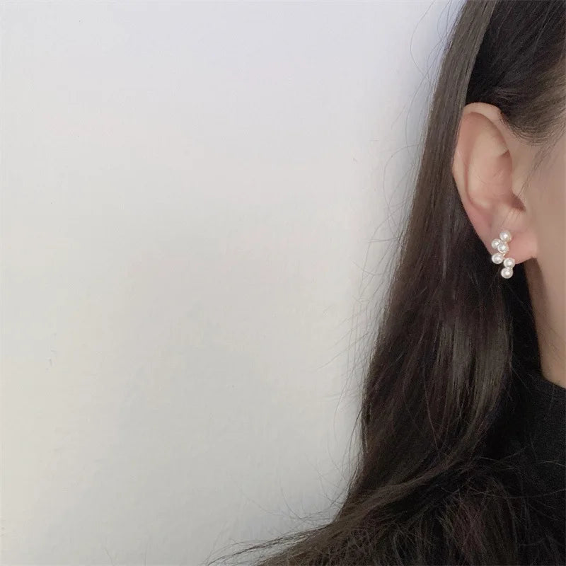 Pearl Cascade Earrings
