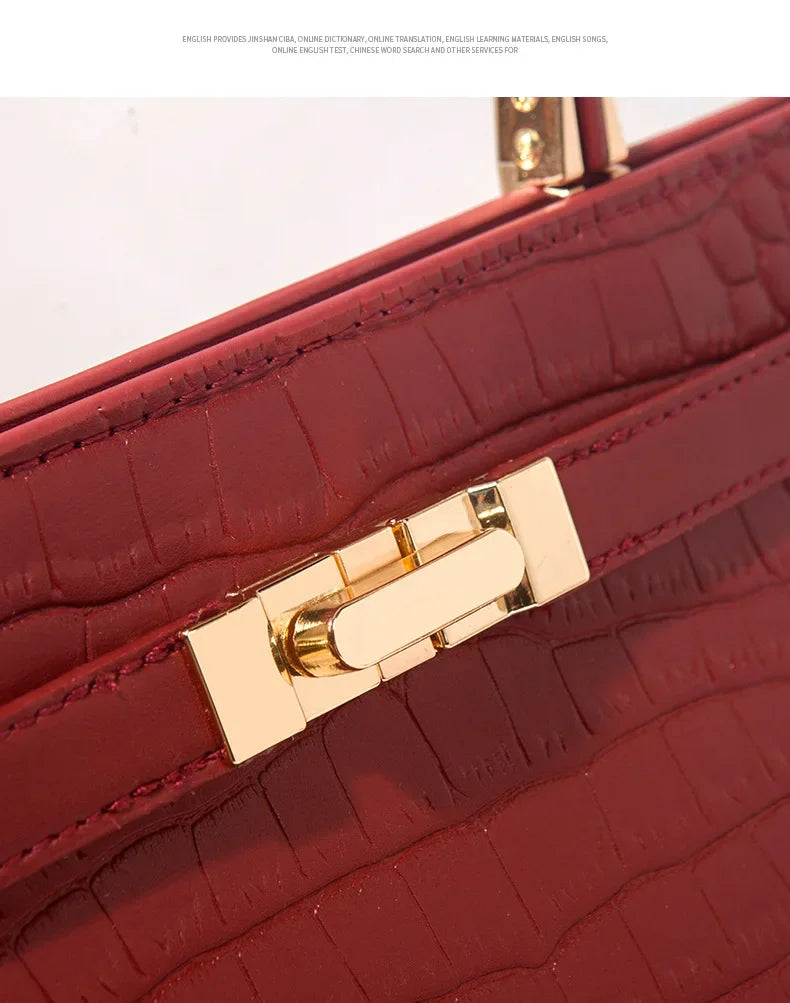 Luxurious Large Capacity Crossbody Handbag