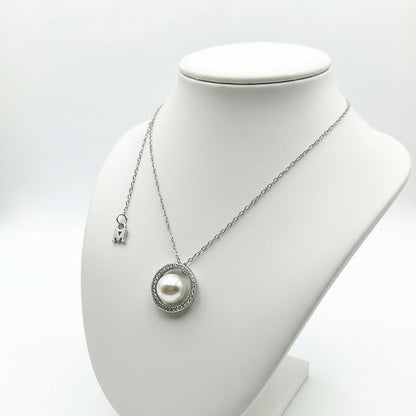 Luminous Pearl Serenity 7-8mm Natural Seawater Pearl Necklace