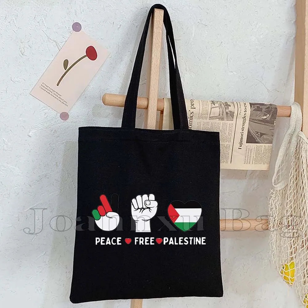 Heart Peace Floral Arabic Calligraphy Arab Keffiyeh