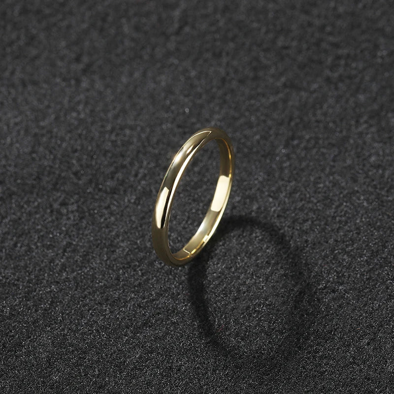 5-Piece Women’s Ice Out CZ Ring Set | 14K Gold Plated Bling Ring