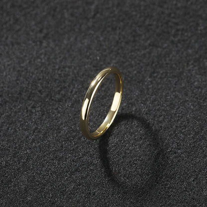 5-Piece Women’s Ice Out CZ Ring Set | 14K Gold Plated Bling Ring