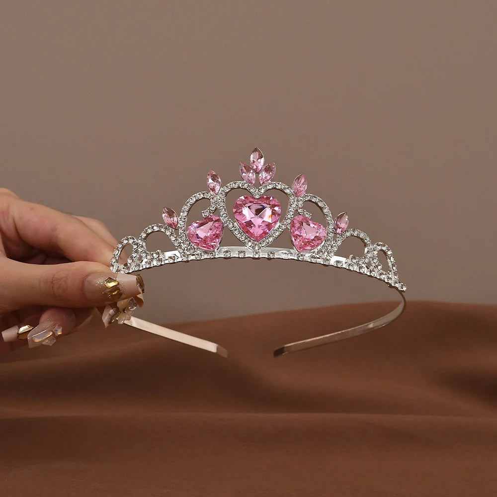 Elegant Princess Crystal Tiara