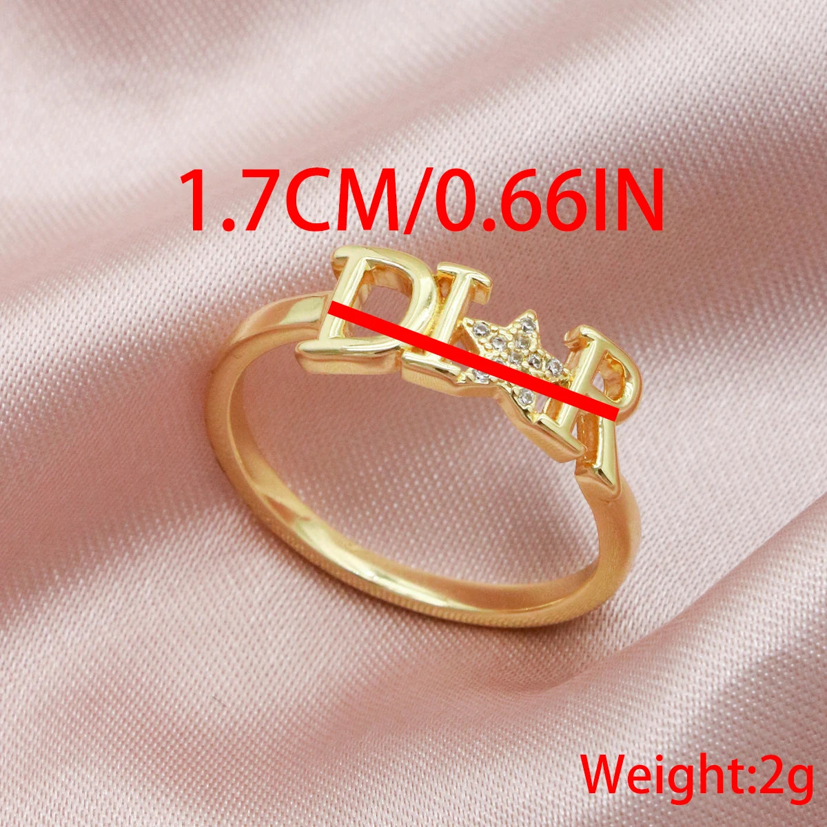 Elegant D Ring