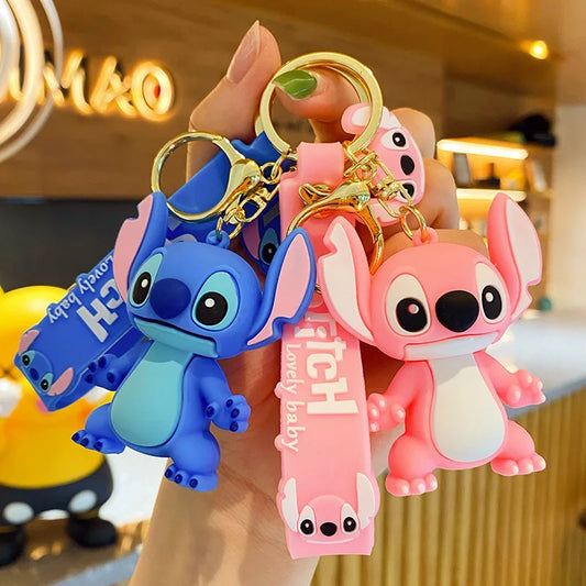 New Anime Disney Keychain Cartoon Mickey Mouse