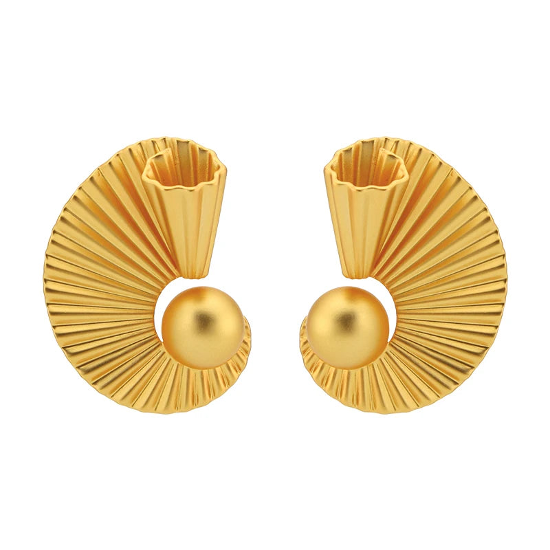 18K Gold Plated Earings Fashion Jewelry Accessory Oorbellen