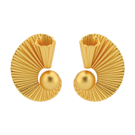 18K Gold Plated Earings Fashion Jewelry Accessory Oorbellen
