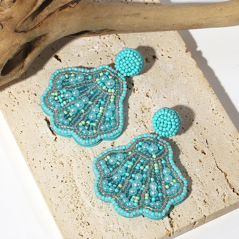 Boho Ocean Drop Earrings
