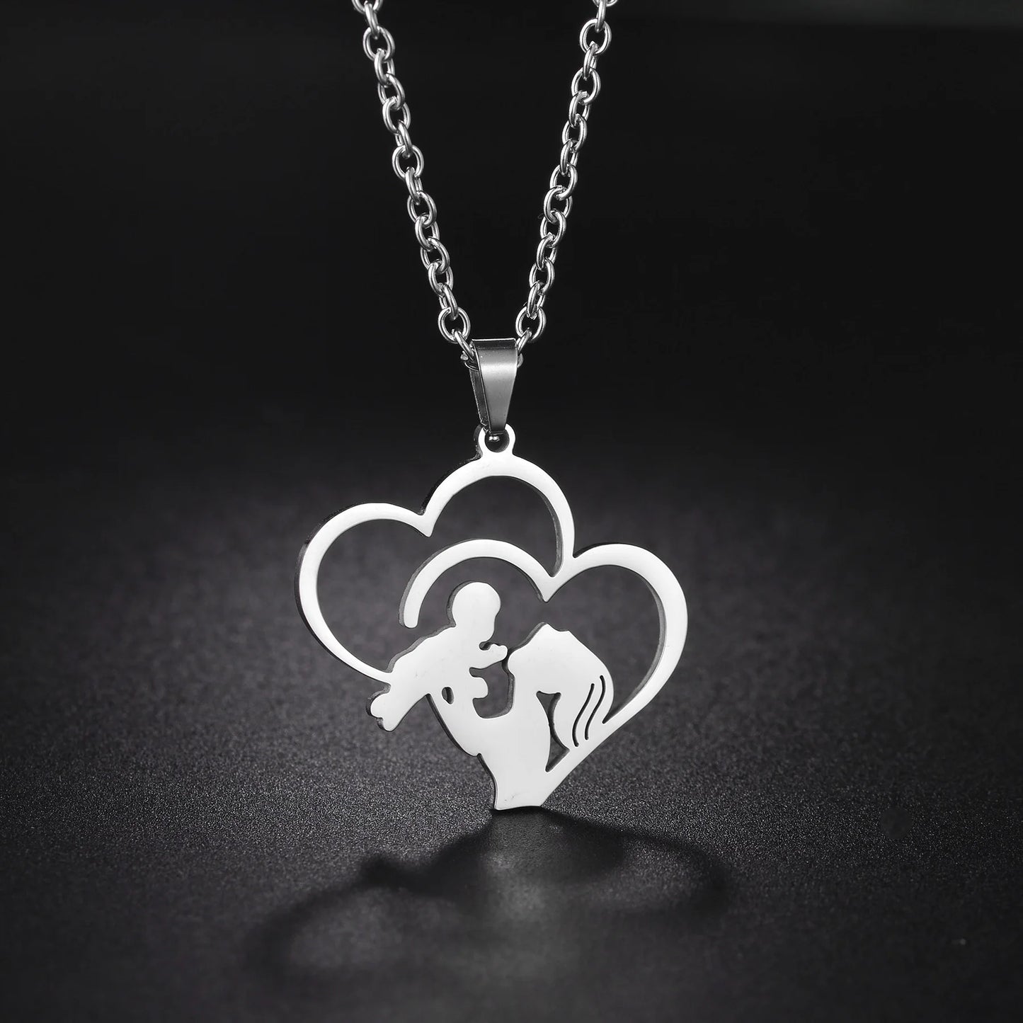 Family Stainless Steel Necklaces