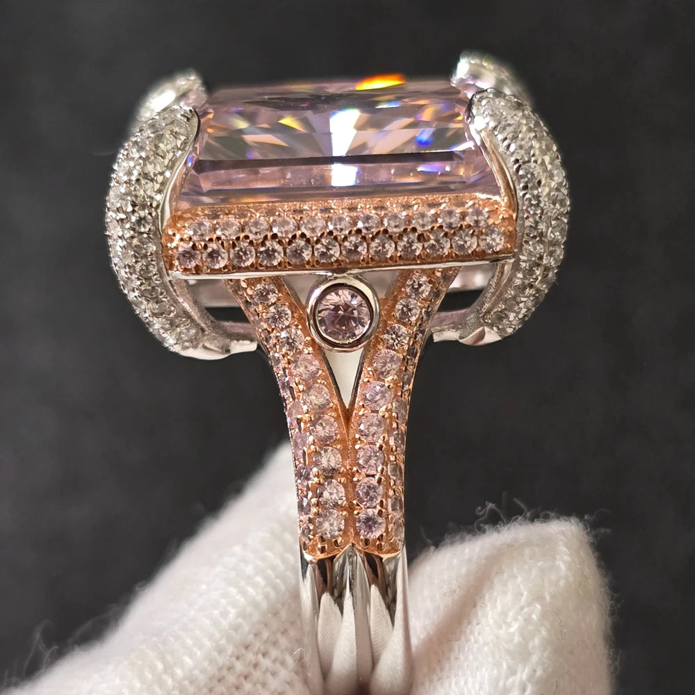 Aurora Pink Diamond Ring