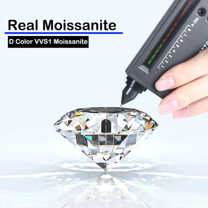 The LustreDrop 1CT Pear Moissanite Necklace