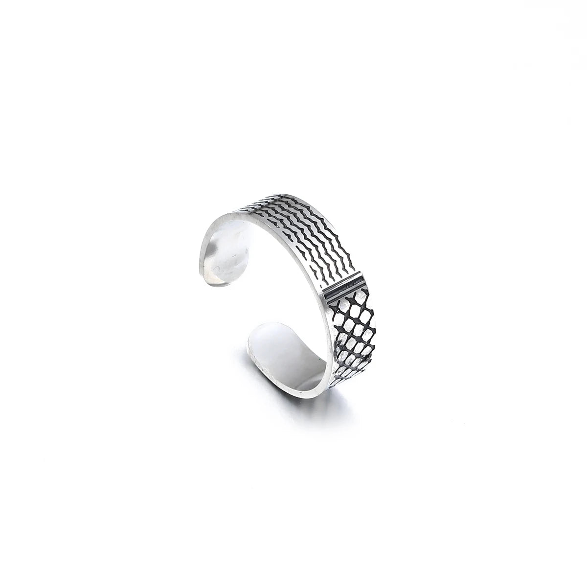 Palestine in Arabic Ring Jewelry For Women Men