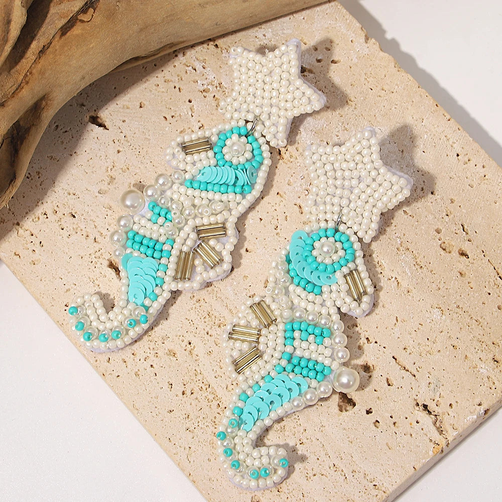 Boho Ocean Drop Earrings