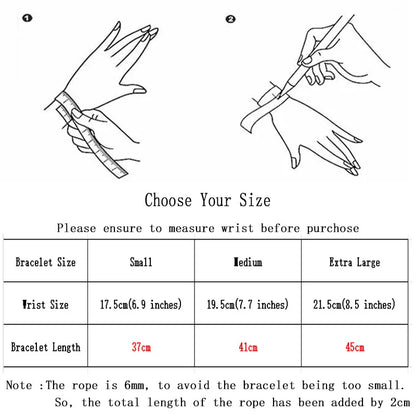 Men Bohemia Rope Bracelet