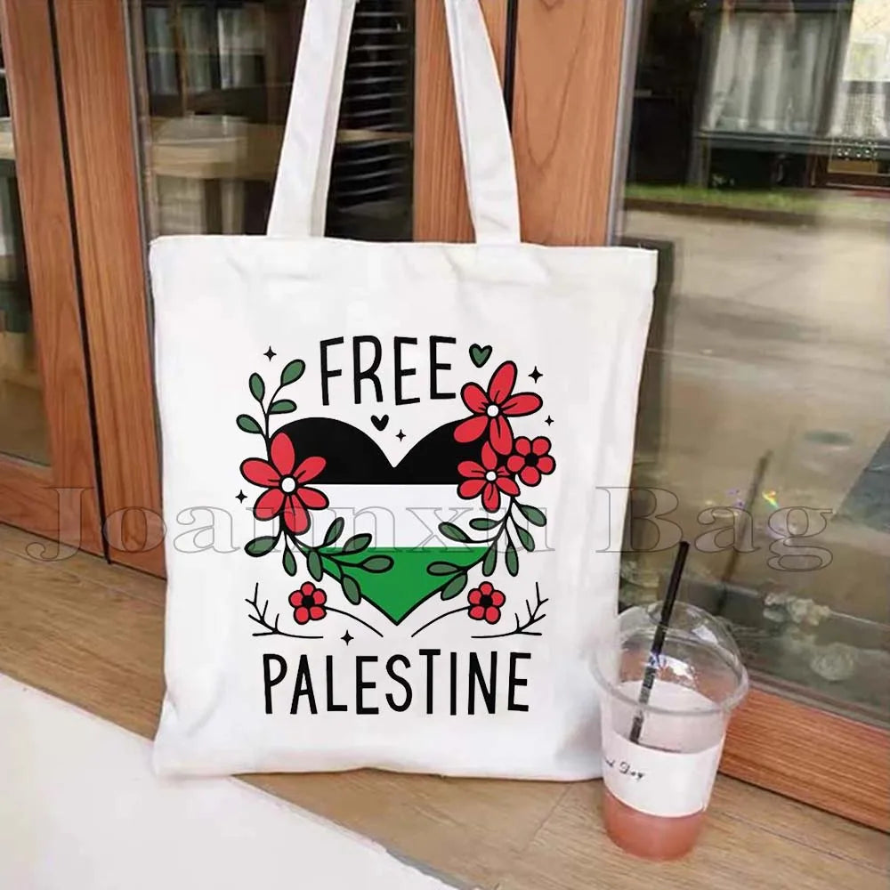 Heart Peace Floral Arabic Calligraphy Arab Keffiyeh